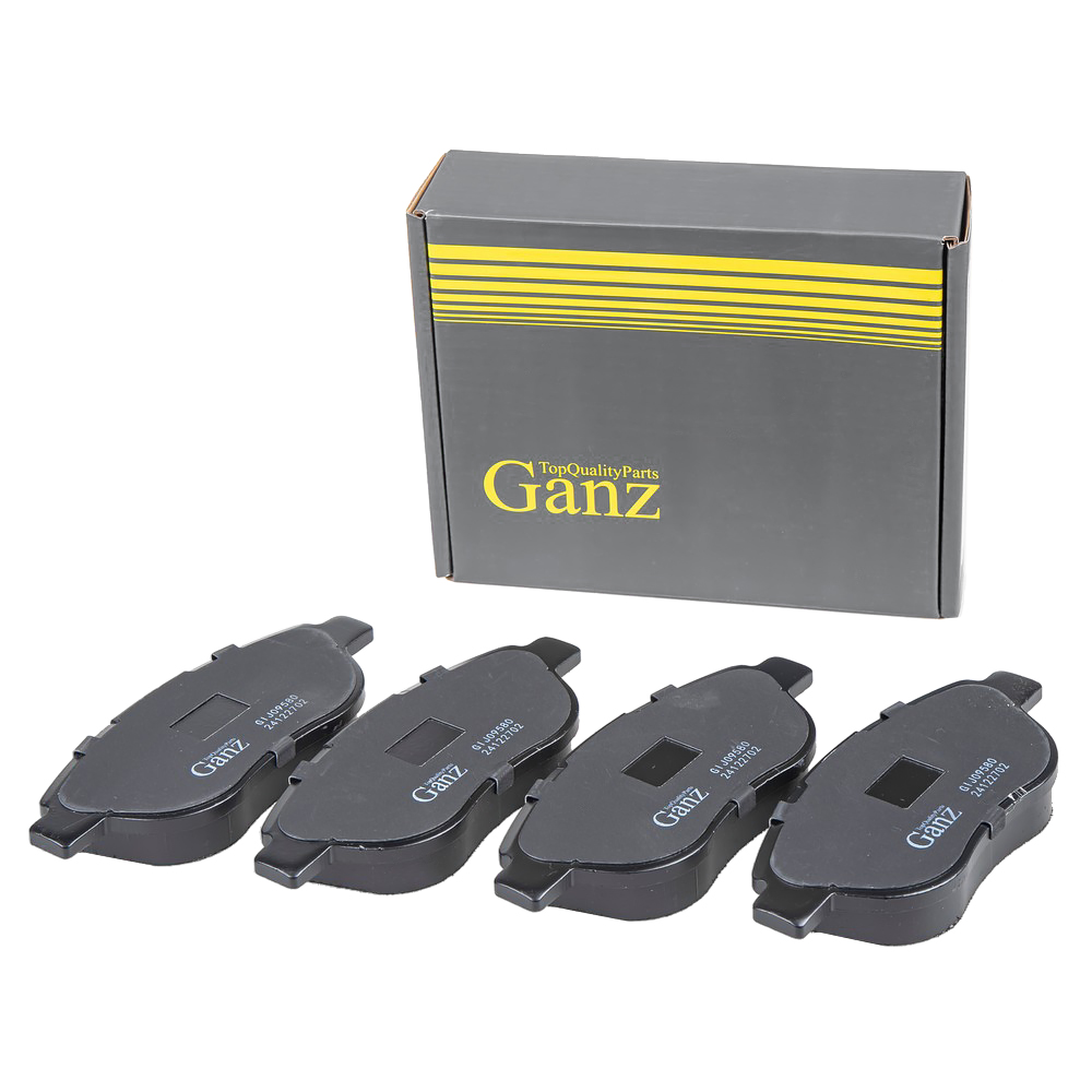 Колодки передние Geely Emgrand EC7 - GANZ GIJ09580