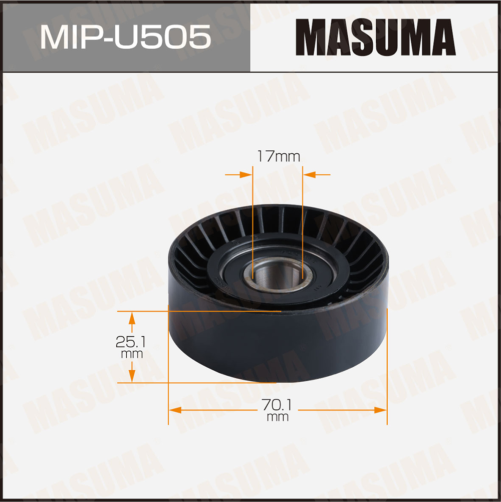 Ролик навесного оборудования - Masuma MIPU505