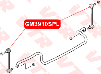 Тяга стабилизатора передней подвески - VTR GM3910SPL
