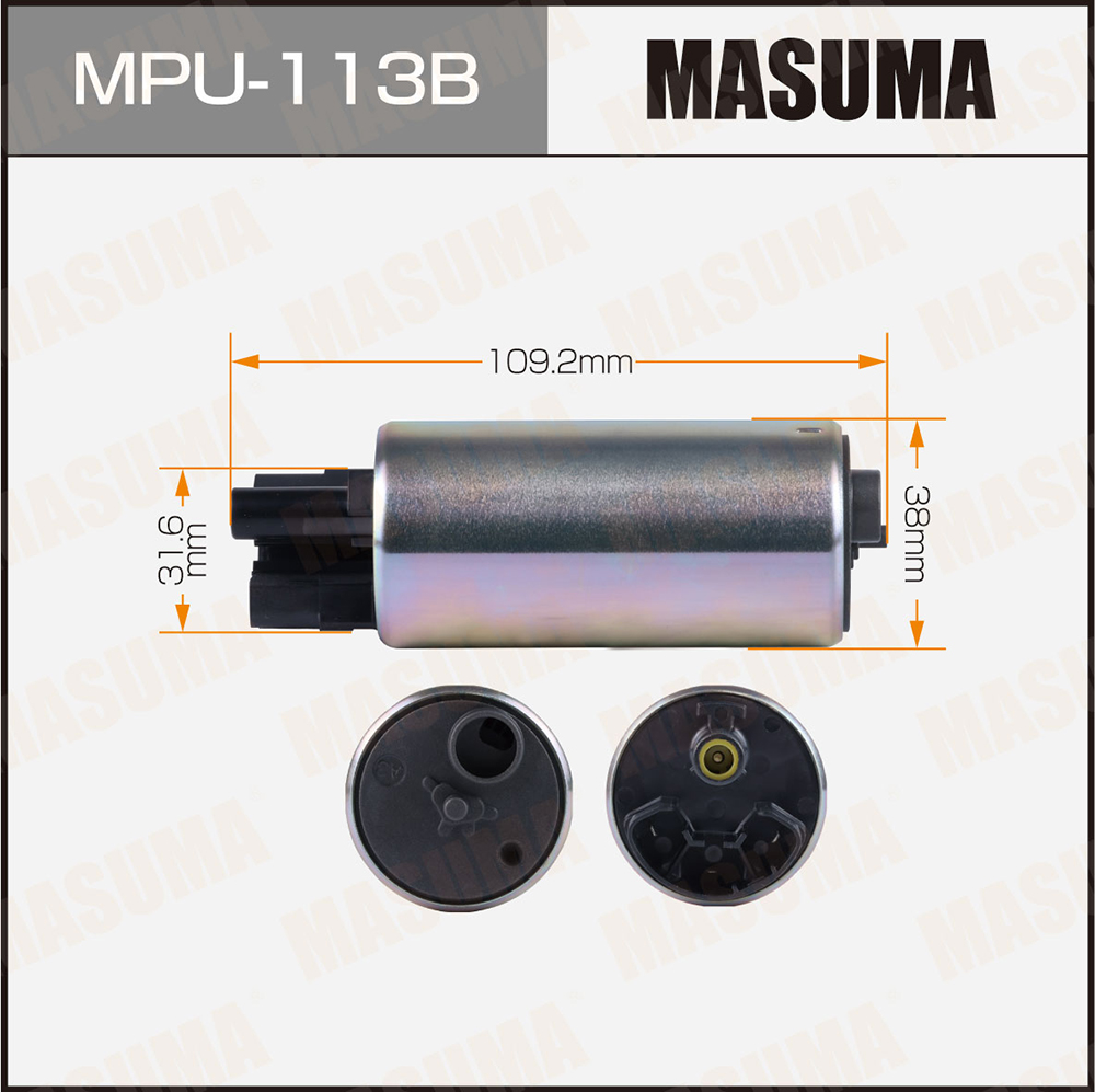 Бензонасос , LEXUS RX350 / GGL25, бесщеточный - Masuma MPU113B
