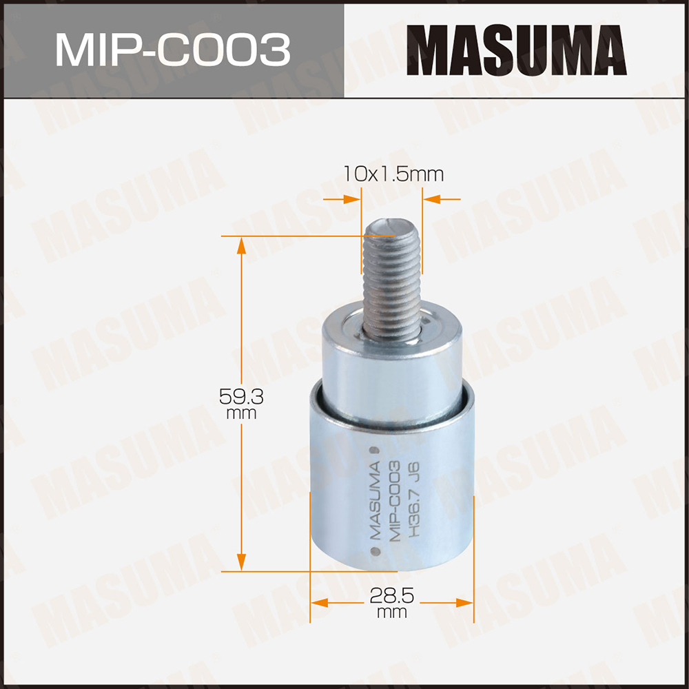 Ролик обводной ремня грм, sqr481f, sqrf4j16, sqrf4j20 - Masuma MIPC003