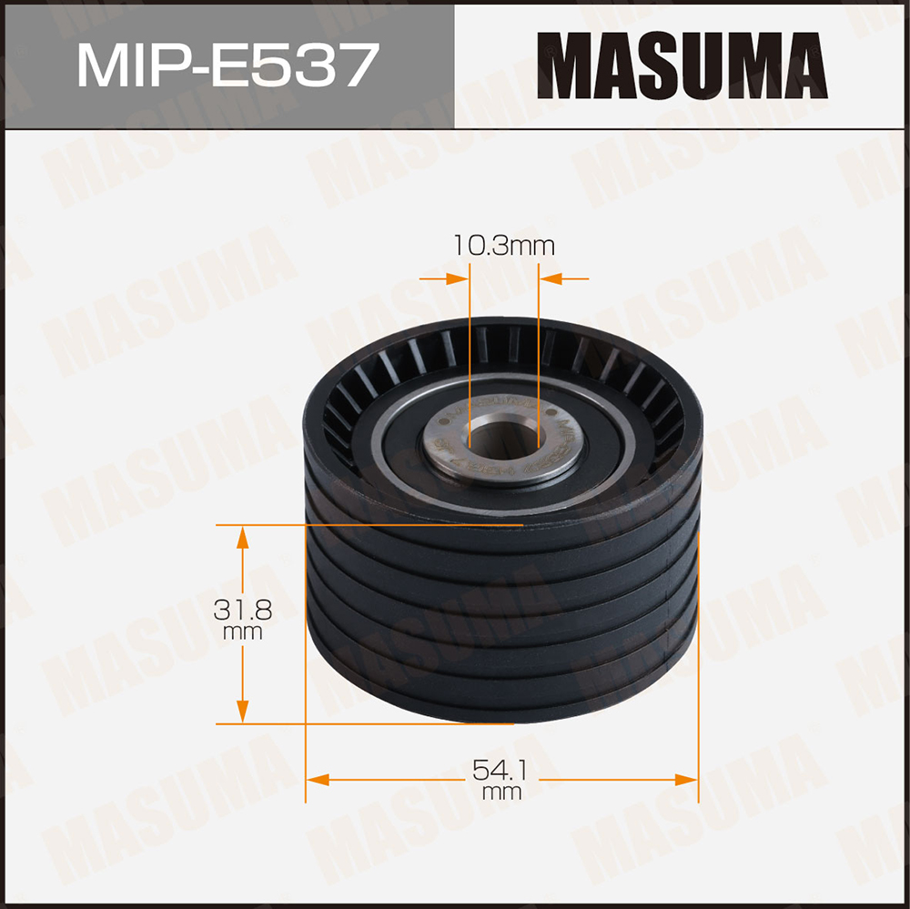 Ролик обводной ремня грм, F4R - Masuma MIPE537