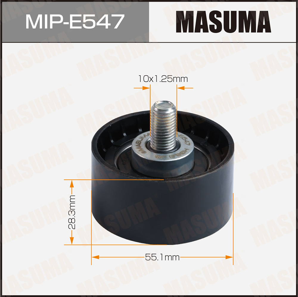 Ролик натяжной ремня грм, 21126 - Masuma MIPE547