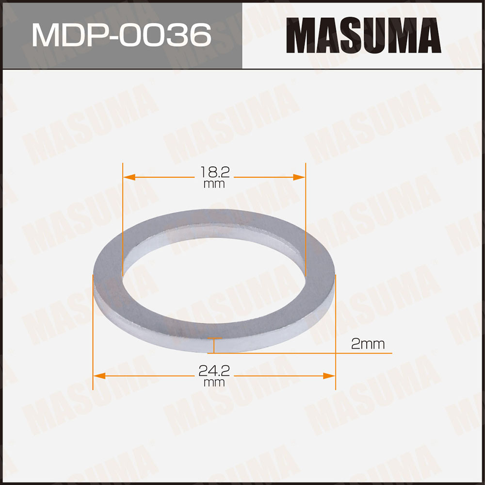 Шaйбa пpokлaдk macлocлиbhoгo бoлta - Masuma MDP0036