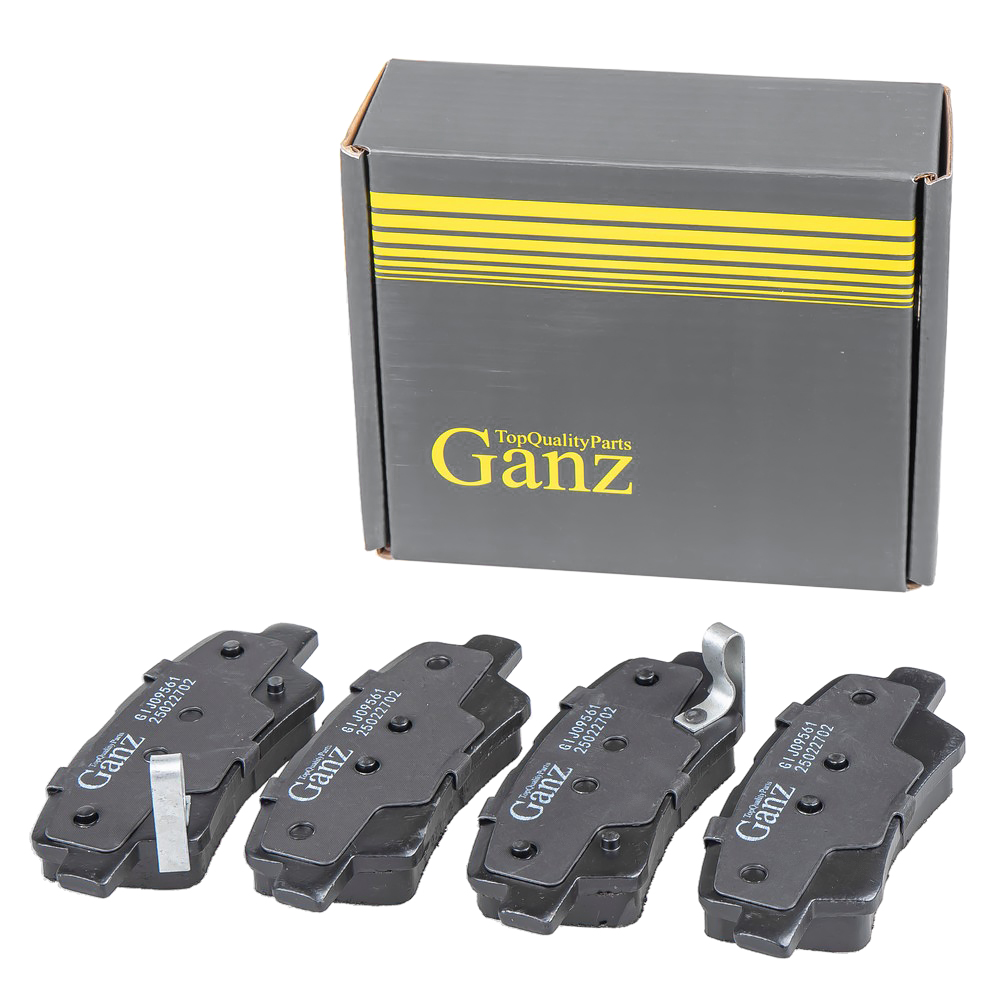 Колодки задние geely GANZ GIJ09561 1481₽