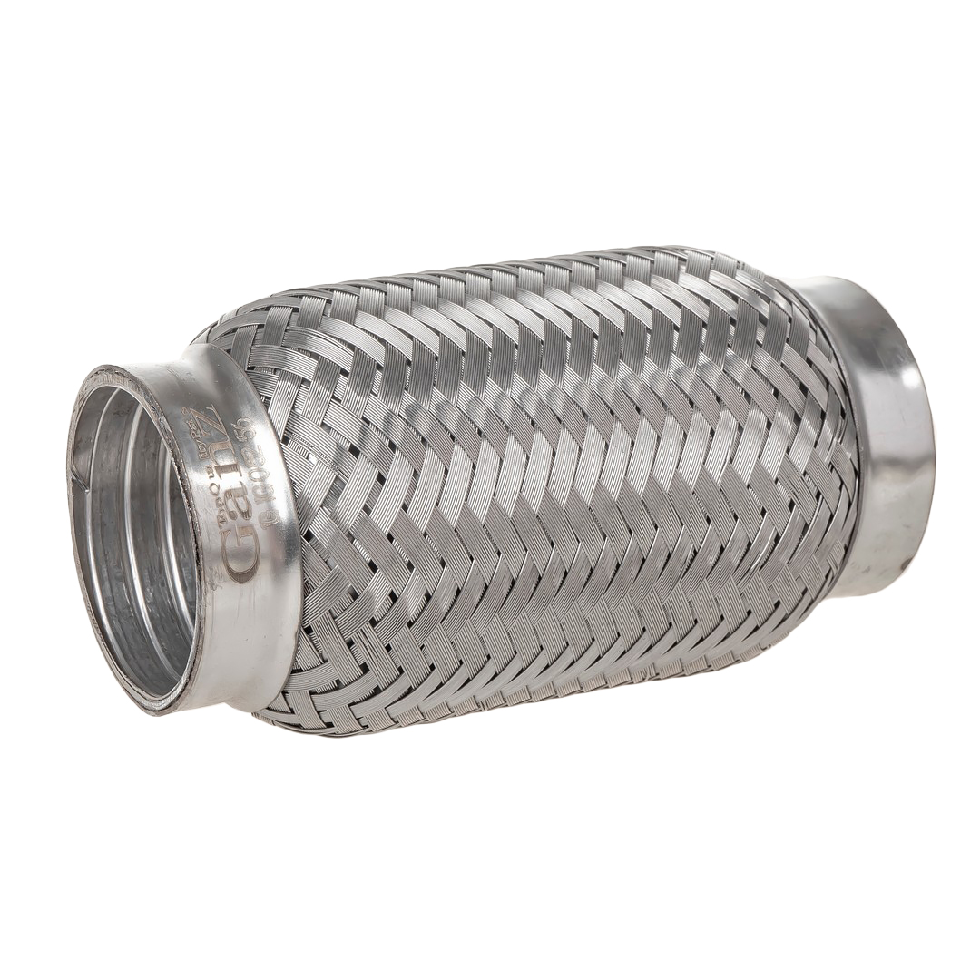 Компенсатор (гофра) выхлопной системы 3х-слойная InterLock 45x120 universal D=45mm L=120mm - GANZ GIG05256