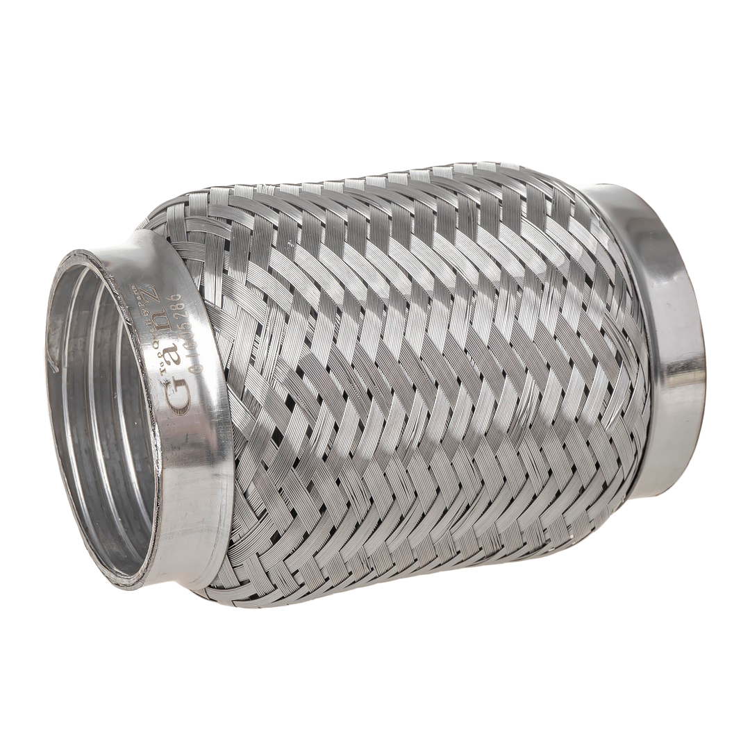 Компенсатор (гофра) выхлопной системы 3х-слойная InterLock 64x120 universal D=64mm L=120mm - GANZ GIG05286