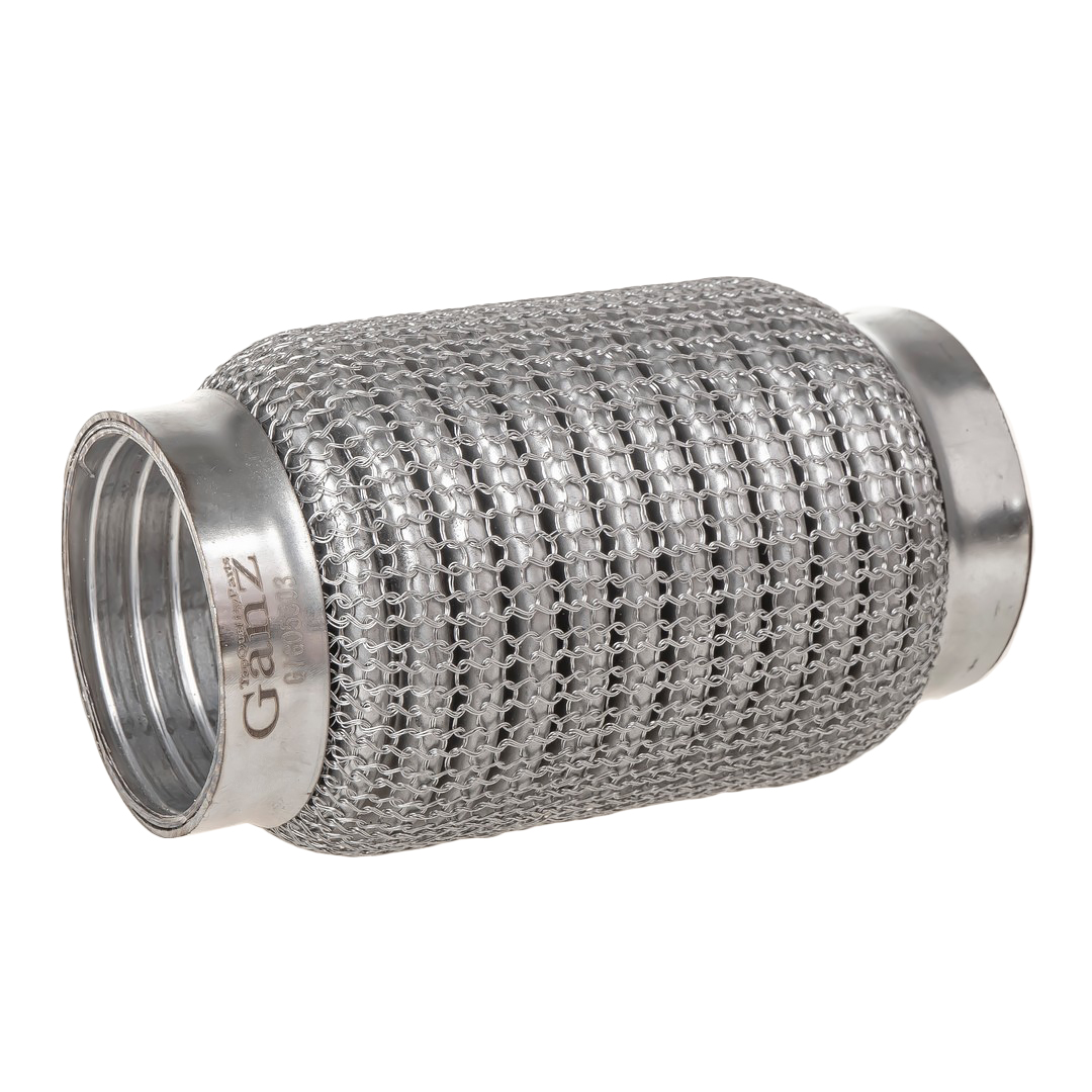 Компенсатор (гофра) выхлопной системы 3х-слойная wire mesh 50x120 universal D=50mm L=120mm - GANZ GIG05303