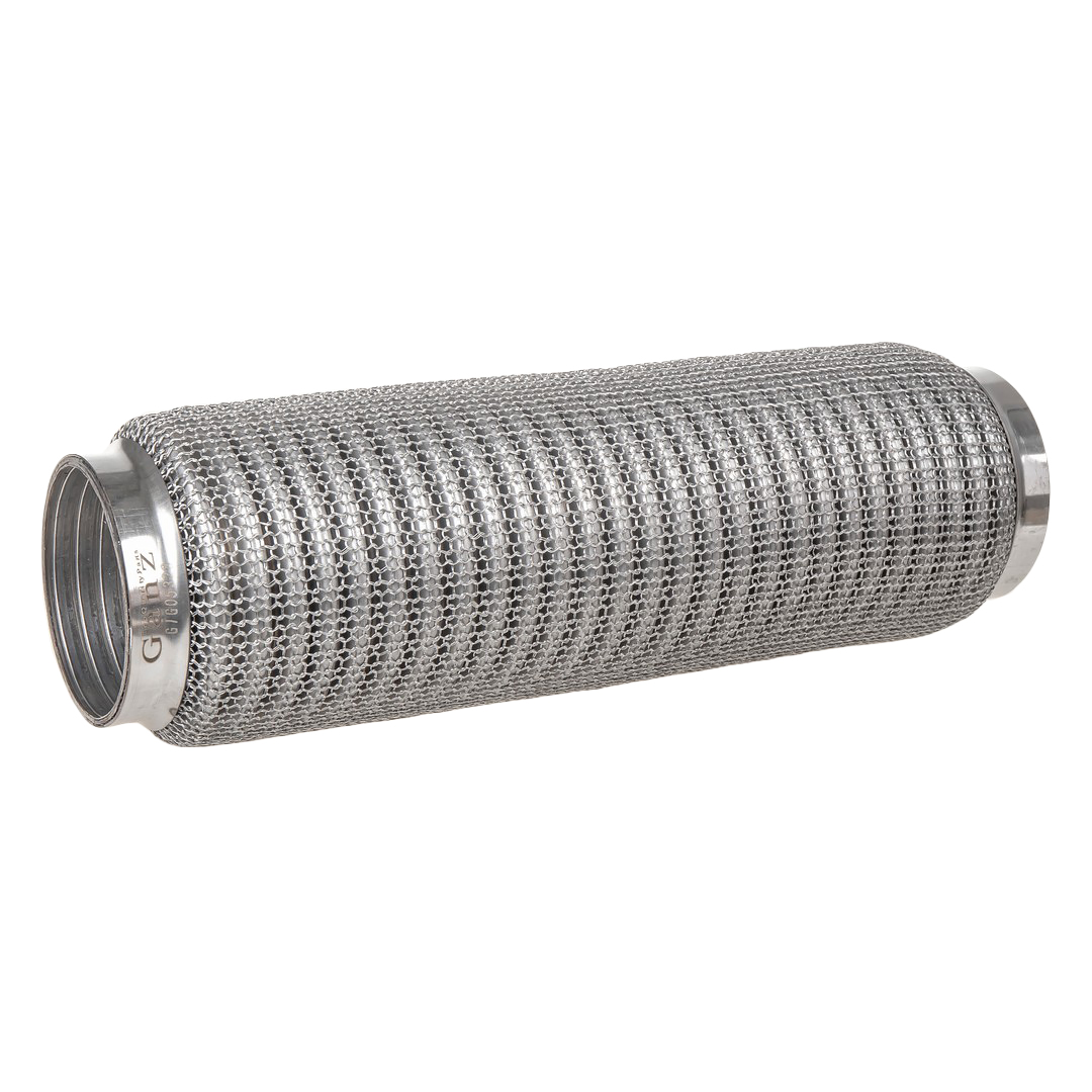 Компенсатор (гофра) выхлопной системы 3х-слойная wire mesh 64x280 universal D=64mm L=280mm - GANZ GIG05328