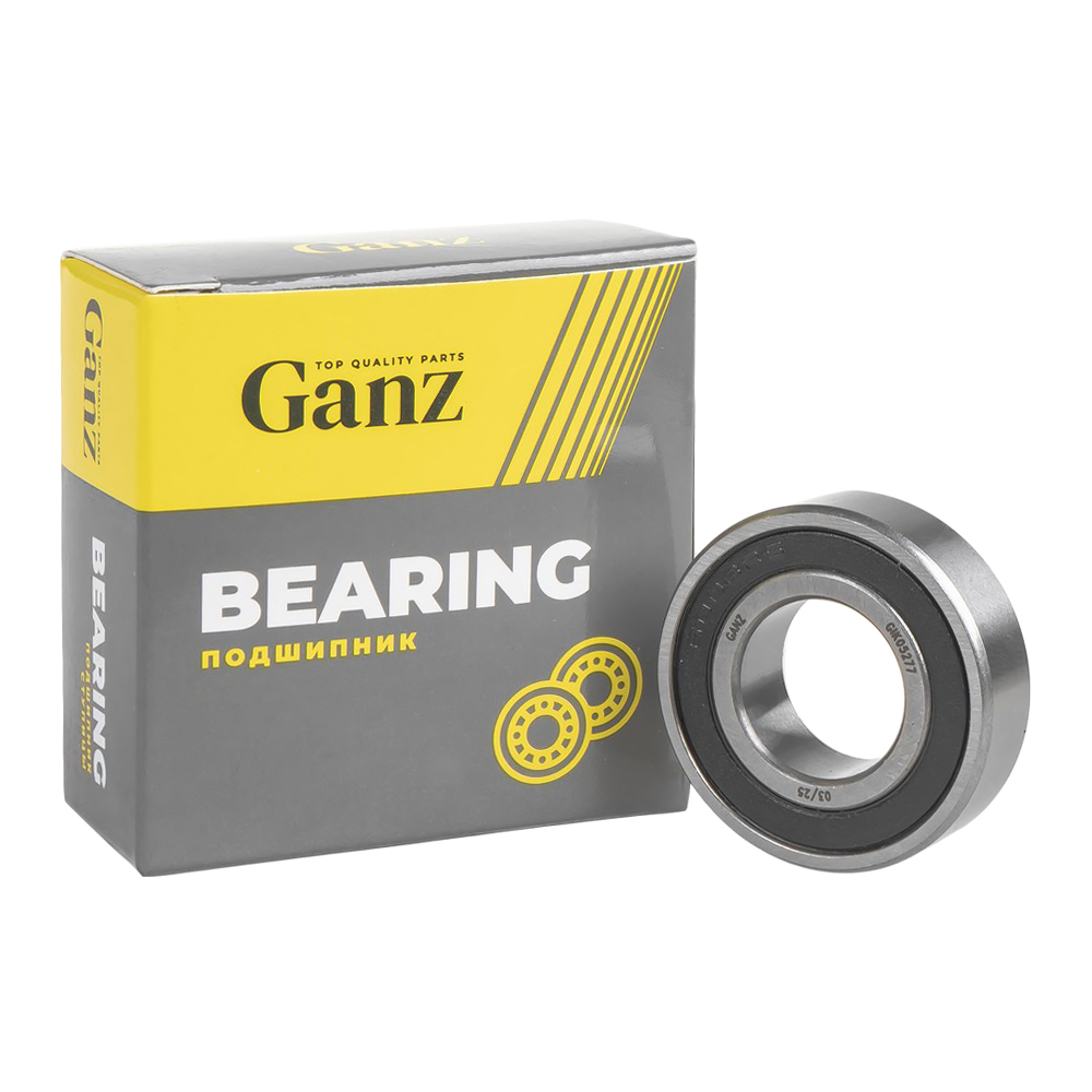 Подшипник генератора universal /17x35x10mm - GANZ GIK05277