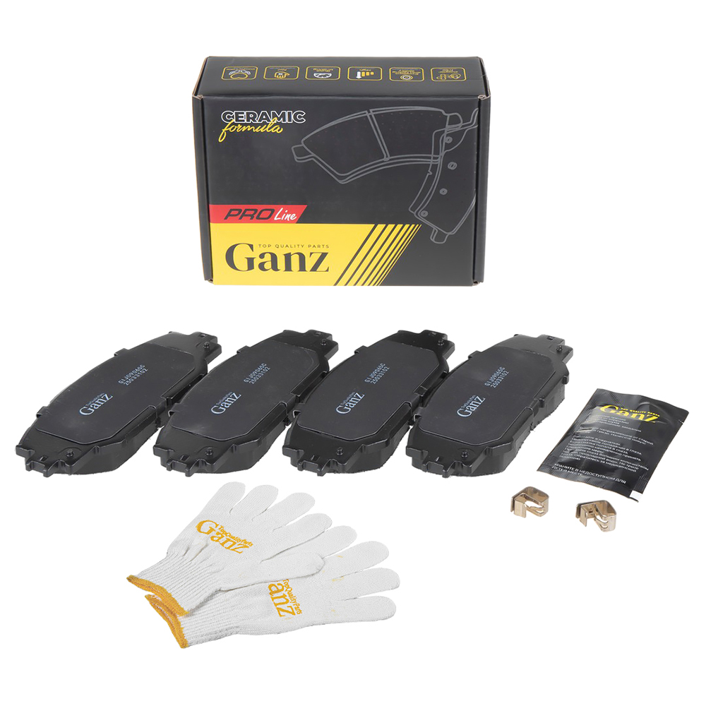 Колодки передние PRO-Line Ceramic toyota RAV 4 06-> - GANZ GIJ09065C