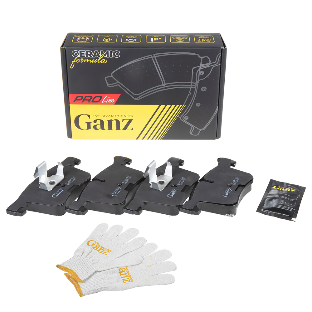 Колодки передние PRO-Line Ceramic BMW f20/f30/f32/x3(f25)/x4(f26) - GANZ GIJ09196C