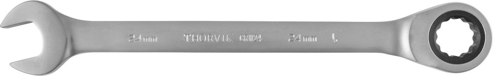 Ключ гаечный комбинированный трещоточный, 24 мм - Thorvik CRW24