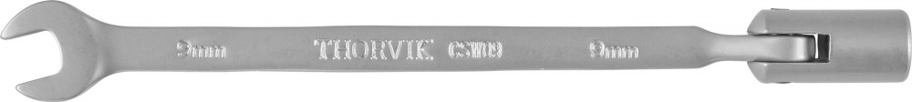Ключ гаечный комбинированный карданный, 9 мм - Thorvik CSW09