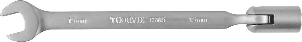 Ключ гаечный комбинированный карданный, 15 мм - Thorvik CSW15