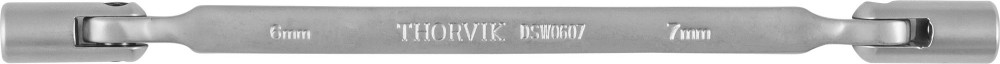 Ключ гаечный карданный, 6х7 мм - Thorvik DSW0607