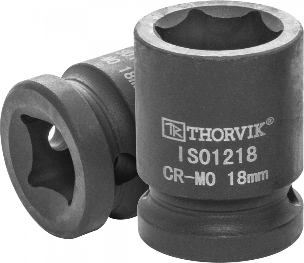 Головка торцевая ударная 1/2 DR, 18 мм - Thorvik IS01218