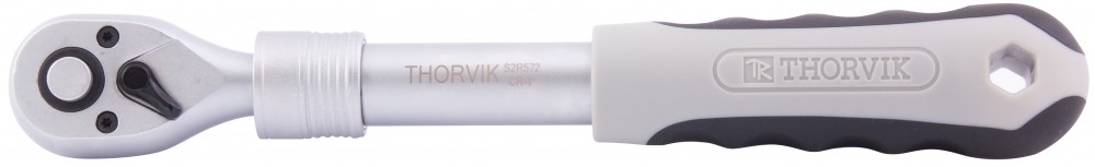 Трещоточная рукоятка телескопическая 1/4 DR, 72 зубца - Thorvik S1R572