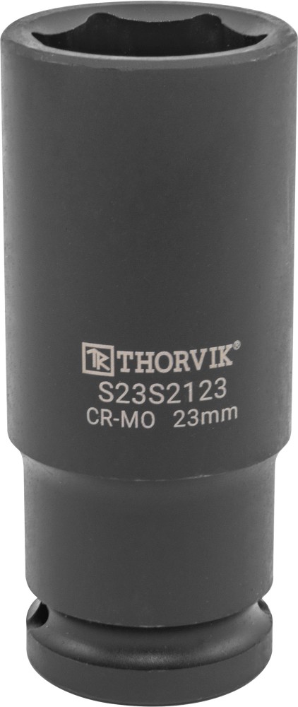 Головка торцевая ударная глубокая 1/2 DR, 23 мм мм - Thorvik S23S2123