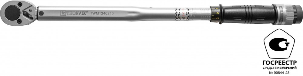 Ключ динамометрический 1/2 DR, 40-210 Нм - Thorvik TWM1240210