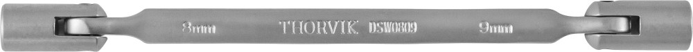 Ключ гаечный карданный, 8х9 мм - Thorvik DSW0809