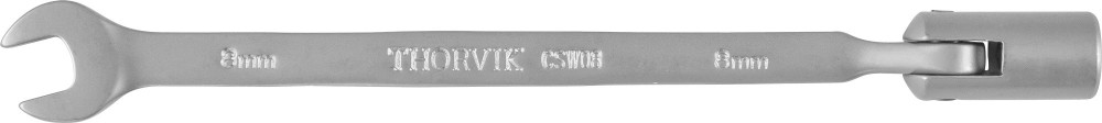 Ключ гаечный комбинированный карданный, 8 мм - Thorvik CSW08