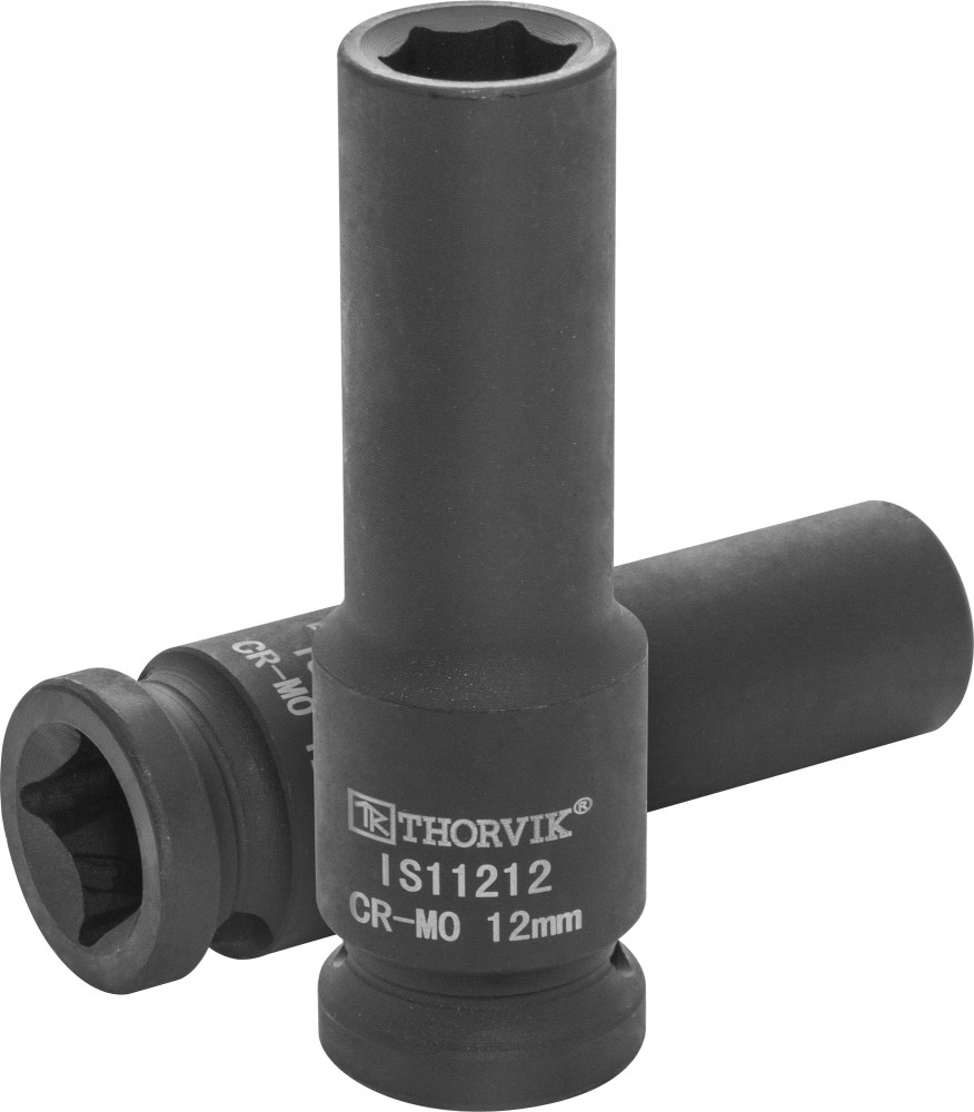 Головка торцевая ударная глубокая 1/2 DR, 12 мм мм - Thorvik IS11212