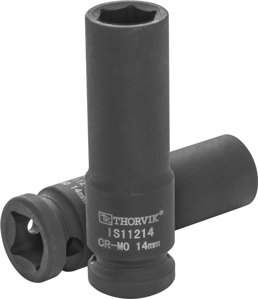 Головка торцевая ударная глубокая 1/2 DR, 14 мм мм - Thorvik IS11214