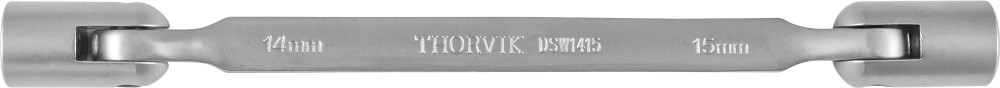 Ключ гаечный карданный, 14х15 мм - Thorvik DSW1415