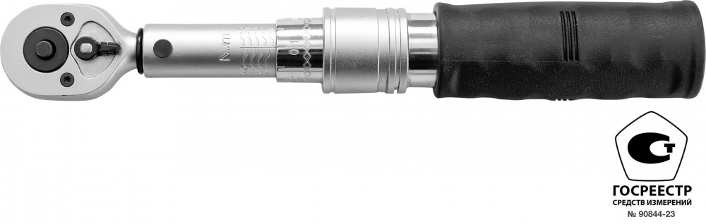 Ключ динамометрический двусторонний 1/4 DR, 45778 Нм - Thorvik TWBDM1415