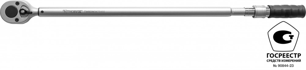 Ключ динамометрический двусторонний 3/4 DR, 75-450 Нм - Thorvik TWBDM3475450