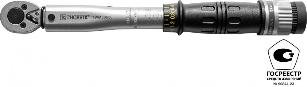Ключ динамометрический 3/8 DR, 11110 Нм - Thorvik TWM38630