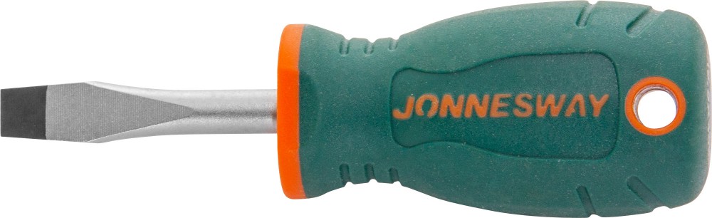 Отвертка стержневая шлицевая anti-slip grip, SL6.5х38 мм мм - JONNESWAY D77S638
