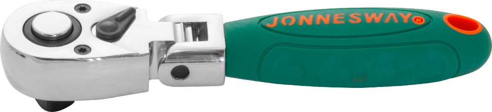 Рукоятка трещоточная укороченная с шарниром 1/2 DR, 36 36 зубцов, 190 мм - JONNESWAY R4204