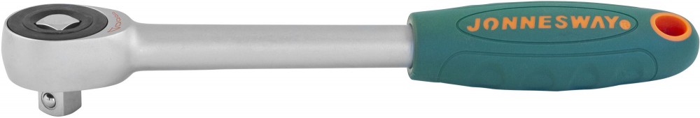 Рукоятка трещоточная ротационная со сквозным приводом 1/2 DR, 1/2 DR, 60 зубцов, 290 мм - JONNESWAY R6604
