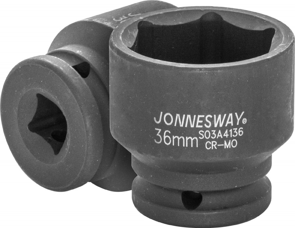 Головка торцевая ударная 1/2 DR, 36 мм - JONNESWAY S03A4136