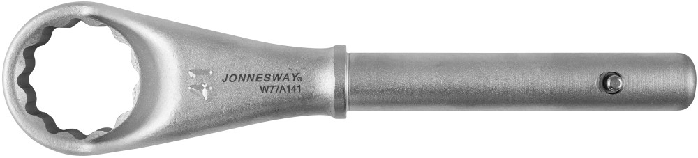 Ключ накидной усиленный, 41 мм, d21.5/265 мм мм - JONNESWAY W77A141