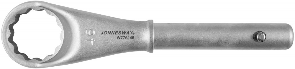 Ключ накидной усиленный, 46 мм, d24.5/280 мм мм - JONNESWAY W77A146