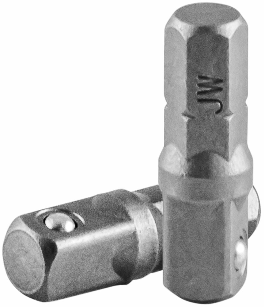 Переходник для механизированного инструмента 1/4 HDRх1/4 DR, 25мм - JONNESWAY D125ADP14