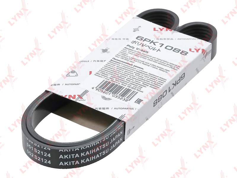 6pk1088 Ремень поликлиновый (epdm) - LYNXauto 6PK1088-SP