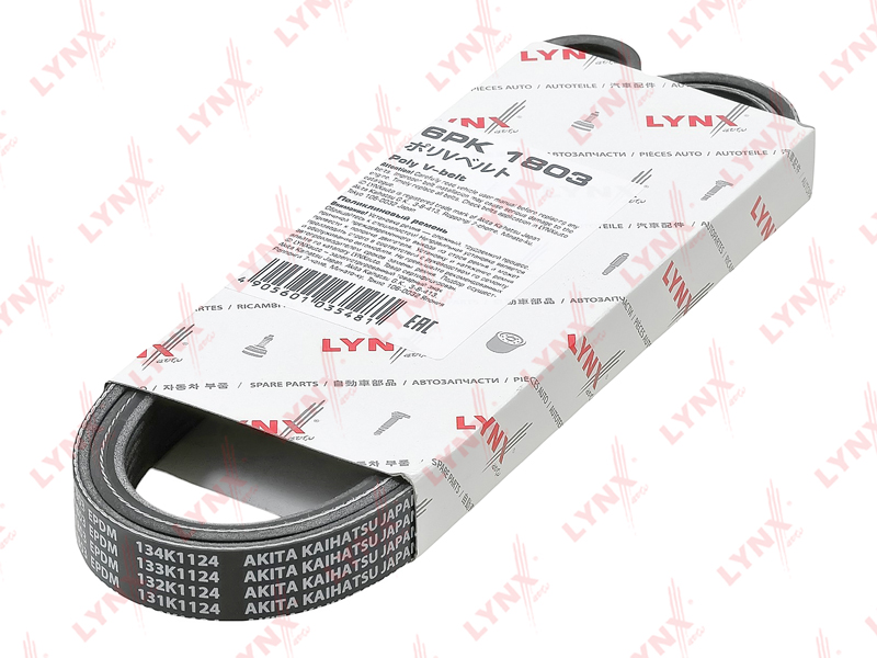 6pk1803 Ремень поликлиновый (epdm) - LYNXauto 6PK1803-SP