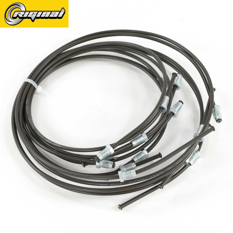 Трубки тормозные для а/м г-3302 Next без АБС омедненные с полимерным покрытием (кт8 шт.) Riginal RGA21R23-3506000