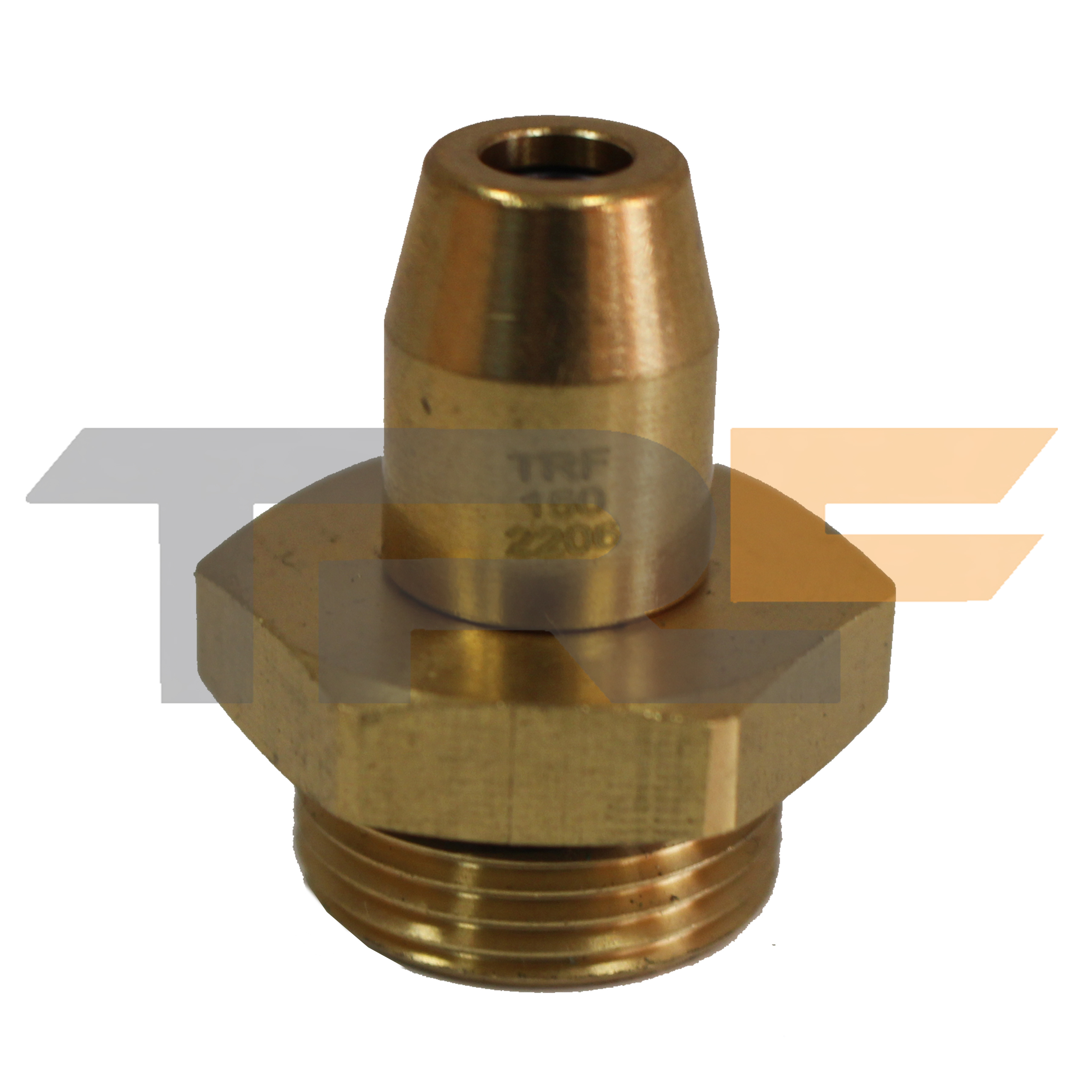 Соединитель прямой M22x1.5-D06x1 латунь TRF-тип (в уп. 10шт) - TRF TRF1502206