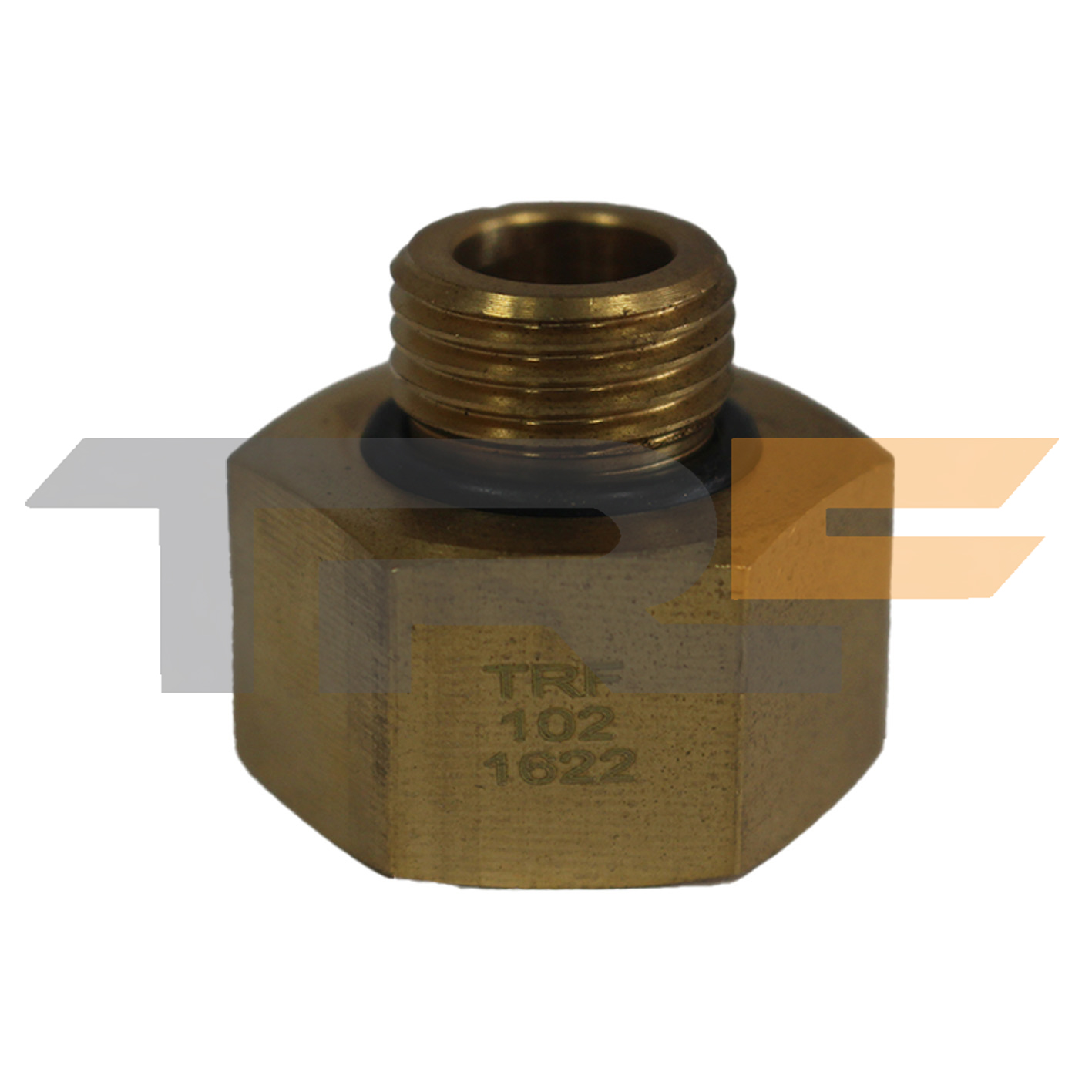 Соединитель прямой M16x1.5-F22x1.5 латунь (в уп. 10шт) - TRF TRF1021622
