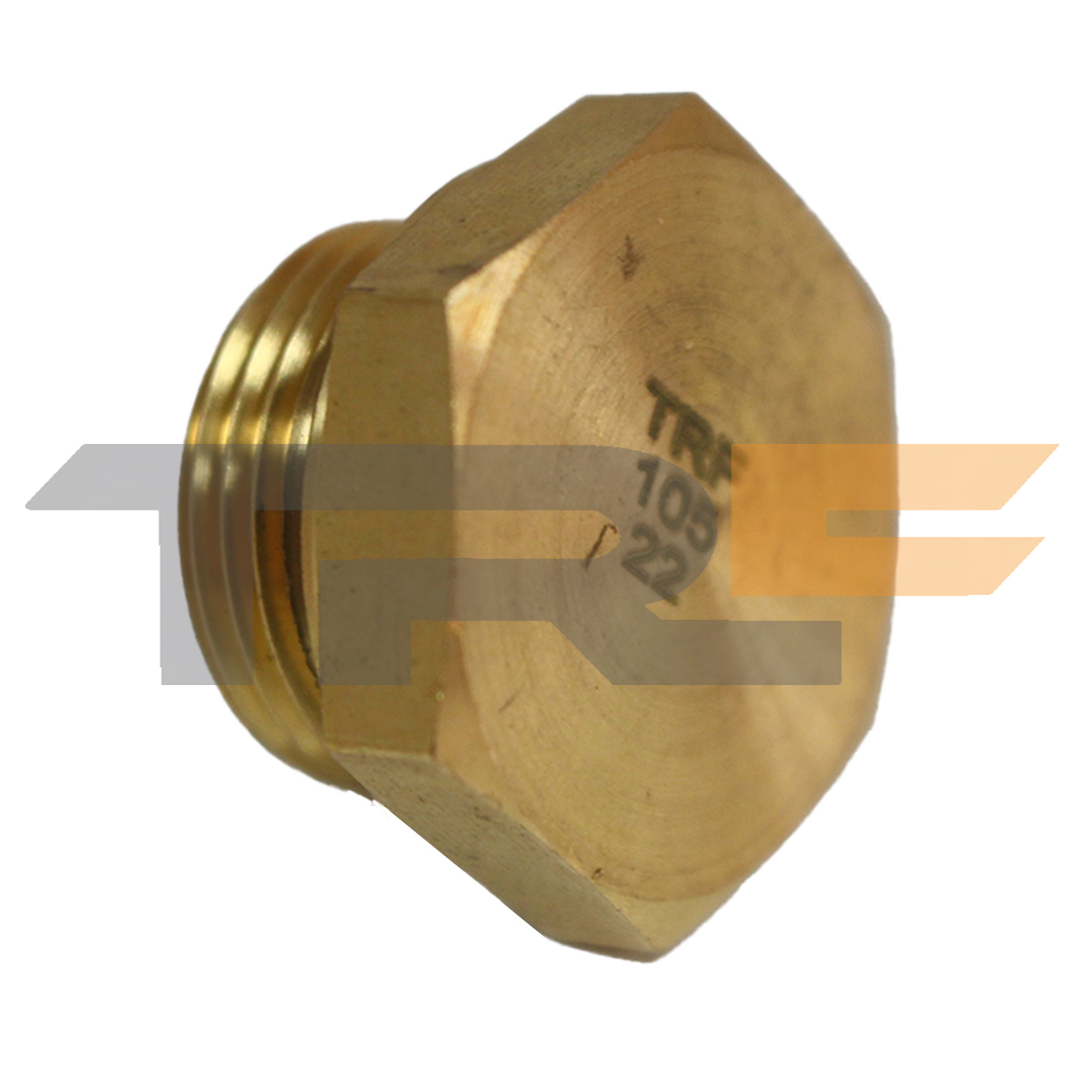 Заглушка M22x1.5 латунь (в уп. 10шт) - TRF TRF10522