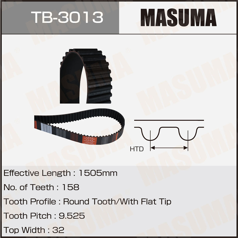 Ремень грм Masuma TB-3013 3499₽