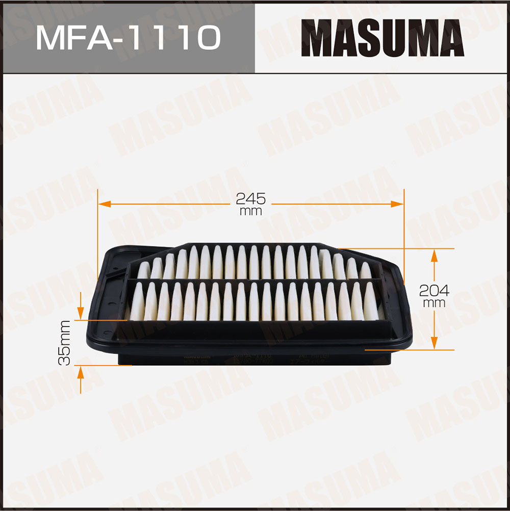 Фильтр воздушный Masuma MFA-1110 999₽