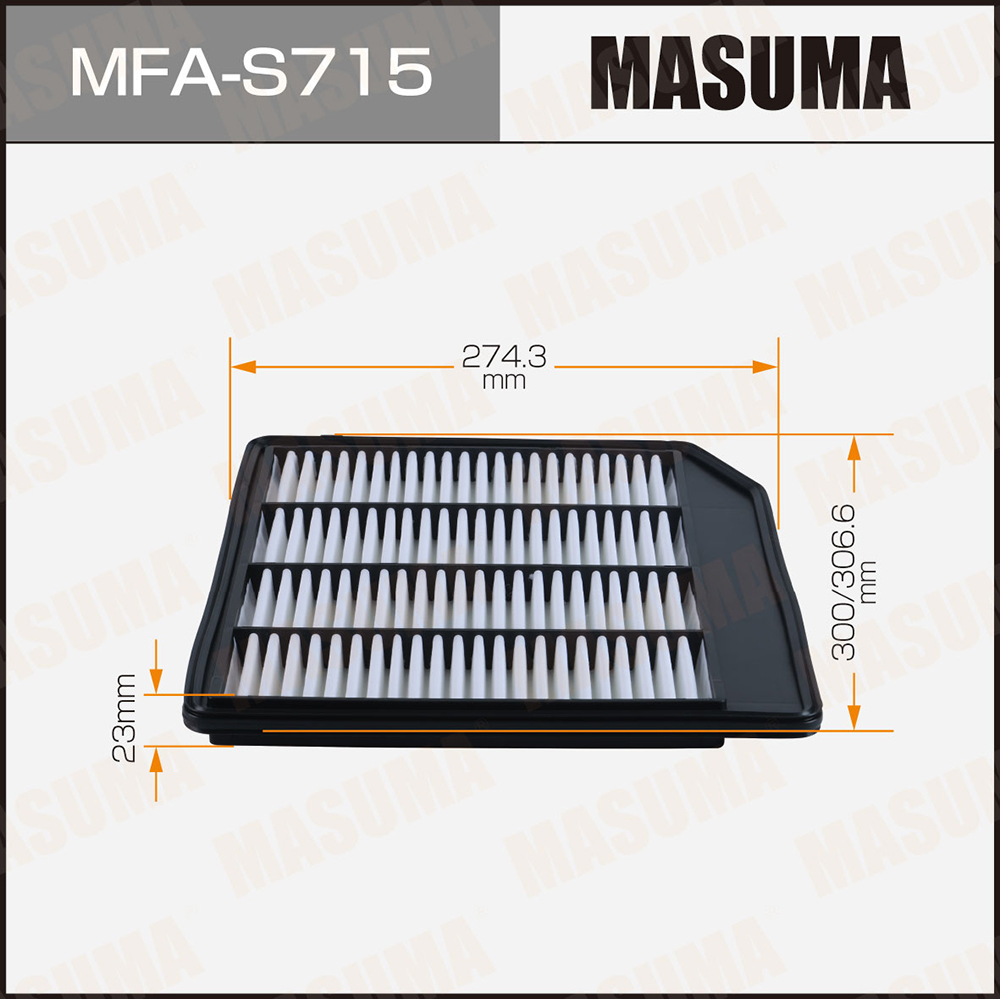 Фильтр воздушный Masuma MFA-S715 751₽