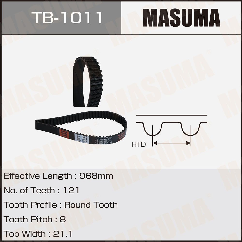 Ремень грм Masuma TB-1011 2191₽