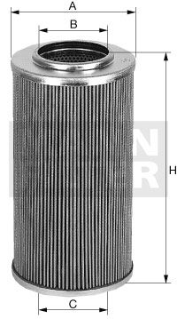 Фильтр гидравлический системы гидроусилителя руля - Mann HD 618